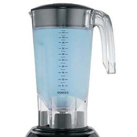 6126-450 Pos. 6: Mixbecher für Hamilton Beach Bar Blender HBH450-CE (Tango) - 230 V, CE, Polycarbonat, kpl. mit Messer und Deckel, Inhalt 1,4 ltr. Produktbild