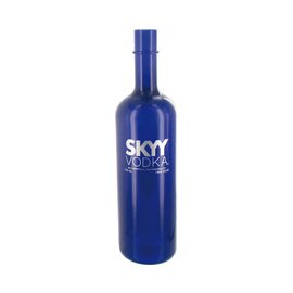 Trainingsflasche SKYY 750 ml Kunststoff blau mit Aufschrift Produktbild