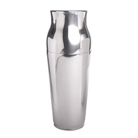 French Shaker Calabrese zweiteilig silberfarben | Nutzvolumen 900 ml Produktbild