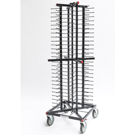 Tellerwagen Jackstack® JS104 Telleranzahl 104 | 4 Lenkrollen Produktbild