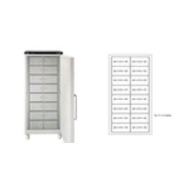 Fächerkühlschrank 570-16 F MULTIPOLAR | 16 Fächer | Türanschlag rechts Produktbild