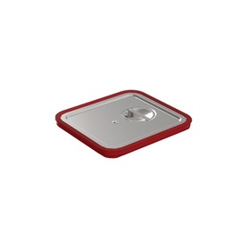 Steckdeckel GN 2/3 Edelstahl | mit Dichtung Produktbild