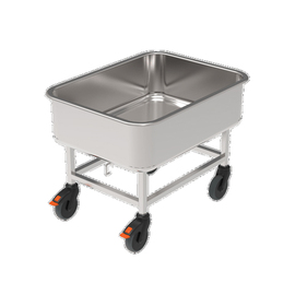 Kartoffelwaschwagen | Gemüsewaschwagen 90 ltr | 807 mm x 615 mm H 605 mm Produktbild