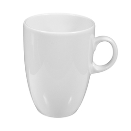 Kaffeebecher MERAN 360 ml Porzellan weiß Produktbild