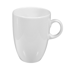 Kaffeebecher MERAN 360 ml Porzellan weiß Produktbild