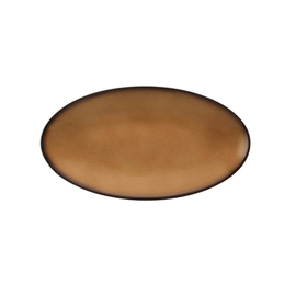 Coupplatte COUP FINE DINING FANTASTIC braun oval 329 mm x 179 mm Porzellan Produktbild