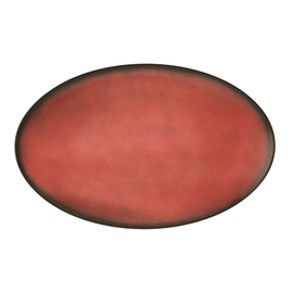 Coupplatte COUP FINE DINING FANTASTIC rot oval 405 mm x 258 mm Porzellan Produktbild