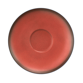 Untertasse für Milchkaffeetasse 370 ml COUP FINE DINING FANTASTIC rot Porzellan Produktbild