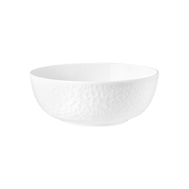 Foodbowl NORI weiß 1720 ml Porzellan mit Relief Ø 206 mm Produktbild