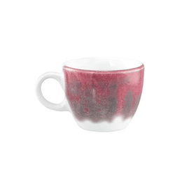 Espressotasse BATIK HIBISKUS 90 ml Porzellan rot mit Dekor Produktbild