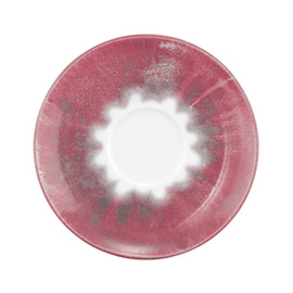 Milchkaffeeuntertasse BATIK HIBISKUS Ø 159 mm Porzellan mit Dekor Produktbild