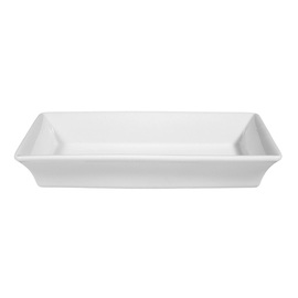 Buffetschale 320 ml BUFFET GOURMET Porzellan weiß | quadratisch 200 mm x 100 mm Produktbild