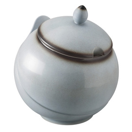 Bowl 3,5 ltr BUFFET GOURMET grau mit Deckel | Porzellan Ø 230 mm Produktbild