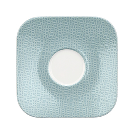 Kombiuntertasse quadratisch 161 mm COUP FINE DINING FASHION türkis | Hartporzellan Produktbild