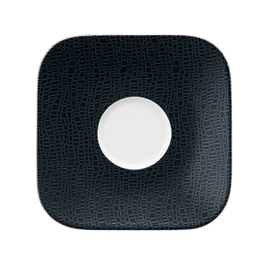Kombiuntertasse quadratisch 161 mm COUP FINE DINING FASHION schwarz | Hartporzellan Produktbild