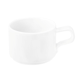 Kaffeetasse GOOD MOOD 180 ml | Porzellan weiß Produktbild