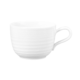 Kaffeetasse TERRA WHITE Porzellan weiß 260 ml Produktbild