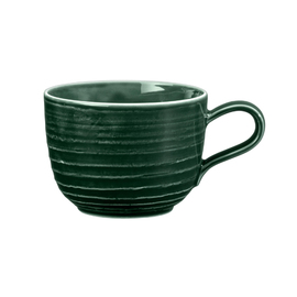 Kaffeetasse TERRA COLOUR GLAZE Porzellan grün 260 ml Produktbild