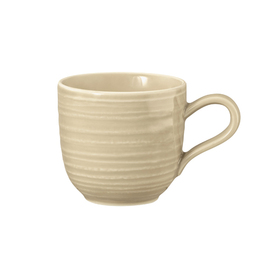 Espressotasse TERRA COLOUR GLAZE Porzellan beige 90 ml Produktbild