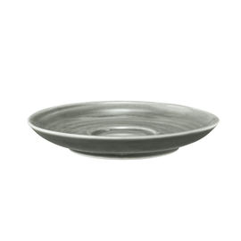 Espressountertasse TERRA COLOUR GLAZE Ø 120 mm grau Produktbild