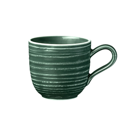 Espressotasse TERRA COLOUR GLAZE Porzellan grün 90 ml Produktbild