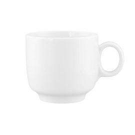 Kaffeebecher SENTO mit Henkel 300 ml | Porzellan weiß Produktbild