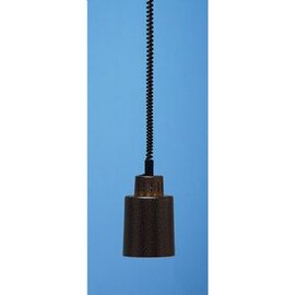 Wärmestrahler-Leiste Aluminium schwarz | Strahlfarbe rot  Ø 150 mm  L 1800 mm Produktbild
