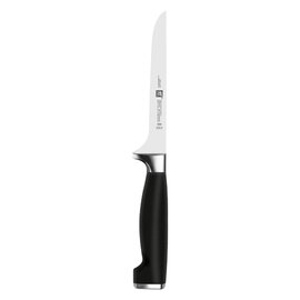 Ausbeinmesser FOUR STAR II flexibel glatter Schliff | schwarz | Klingenlänge 14 cm  L 26 cm Produktbild