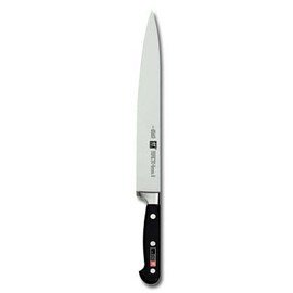 RESTPOSTEN | Schinkenmesser PROFESSIONAL S eisgehärtet glatter Schliff  | genietet | schwarz | Klingenlänge 26 cm Produktbild