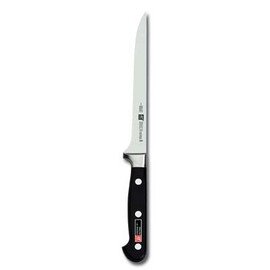 Filiermesser PROFESSIONAL S glatter Schliff  | genietet | schwarz | Klingenlänge 18 cm Produktbild