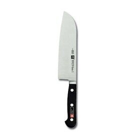 Santoku PROFESSIONAL S gerade Klinge glatter Schliff  | genietet | schwarz | Klingenlänge 18 cm Produktbild