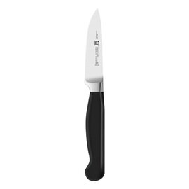 Spickmesser|Garniermesser PURE glatter Schliff | schwarz Klingenlänge 8 cm Produktbild