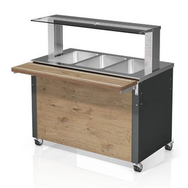 Warmbuffet BASIC LINE W-3 Design | passend für 3 x GN 1/1 Produktbild