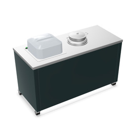 Suppenstation BASIC LINE S-4 Smart mit Tellerspender | grau Produktbild