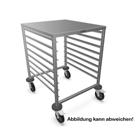 Regalwagen RWRA 851 mit Arbeitsplatte H 900 mm Produktbild