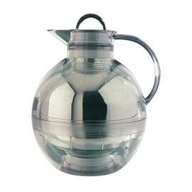 - Tassen, 7 ca. Kugel GV aus mit - Kunststoff, L, transparent Shiny, alfiDur-Vakuum-Hartglaseinsatz, transparentem Isolierkanne 0,94