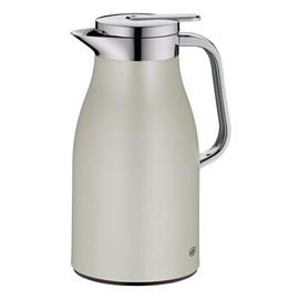 Isolierkanne SKYLINE 1,0 ltr Edelstahl silberfarben | Einhandbedienung Produktbild