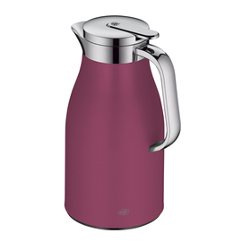 Isolierkanne SKYLINE 1,0 ltr Edelstahl rot | Einhandbedienung Produktbild