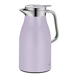 Isolierkanne SKYLINE 1,0 ltr Edelstahl lila | Einhandbedienung Produktbild