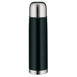 RESTPOSTEN | Isolierflasche ISOTHERM ECO 0,75 ltr Edelstahl schwarz Drehverschluss  H 293 mm Produktbild
