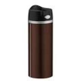 RESTPOSTEN | Isolier-Trinkbecher ISO MUG PERFECT 0,35 ltr Edelstahl braun Druckverschluss  H 211 mm Produktbild