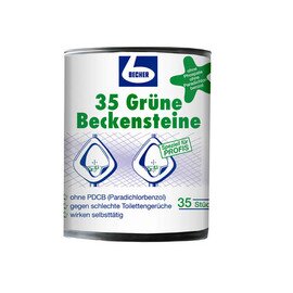 Grüne Beckensteine 35 Stück Produktbild