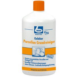 Porzellan Grundreiniger GALAKOR 1 Liter Flasche Produktbild