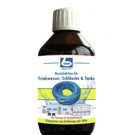 Trinkwasser-Desinfektionsmittel | Wassertank-Desinfektionsmittel flüssig | 250 ml Flasche Produktbild