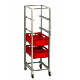 Euronorm-Transportwagen 6 Etagen | 465 mm x 610 mm H 1630 mm Produktbild