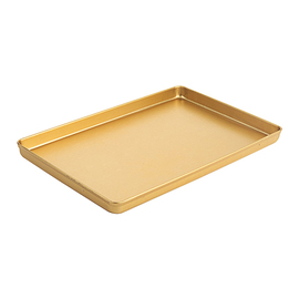 Backwaren-Auslageblech goldfarben  L 300 mm  B 200 mm Produktbild