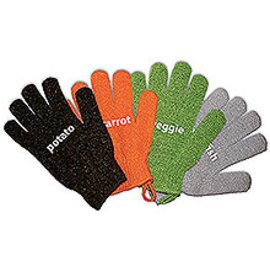 Gemüseputzhandschuhe Potato Universal schwarz Produktbild