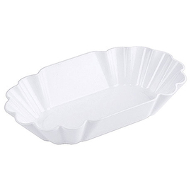 Pommesschale weiß | 140 mm x 90 mm H 30 mm Produktbild