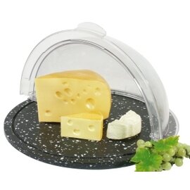 Käseset groß Kunststoff mit Haube Ø 400 mm  H 200 mm Produktbild