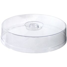 Tortenhaube  • flach Polystyrol transparent  H 70 mm Ø 295 mm Produktbild